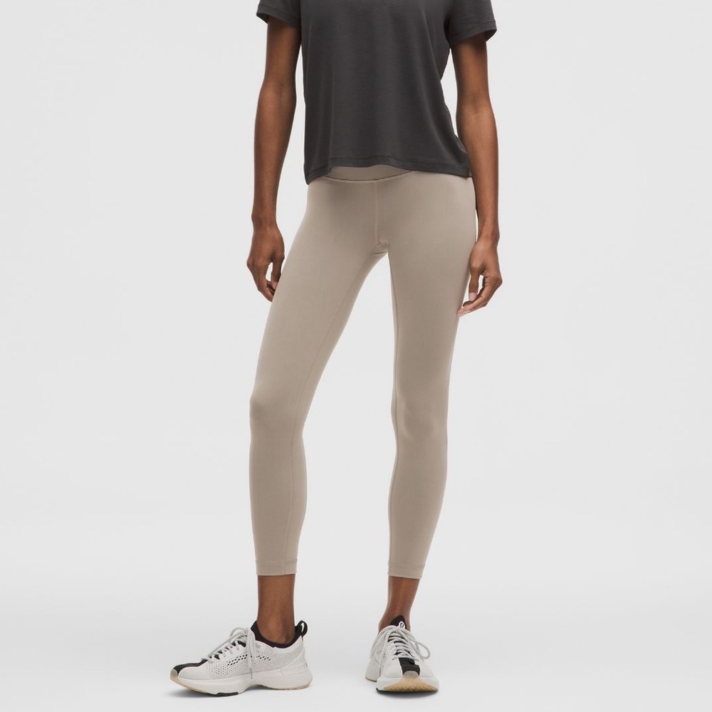 Lululemon Wunder Train High-Rise Tight 25” — Riverstone (Size 8)